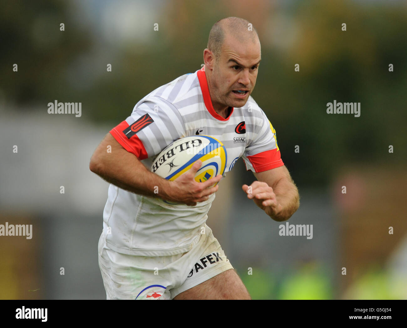 Rugby-Union - Aviva Premiership - London Welsh V Sarazenen - Kassam Stadion Stockfoto