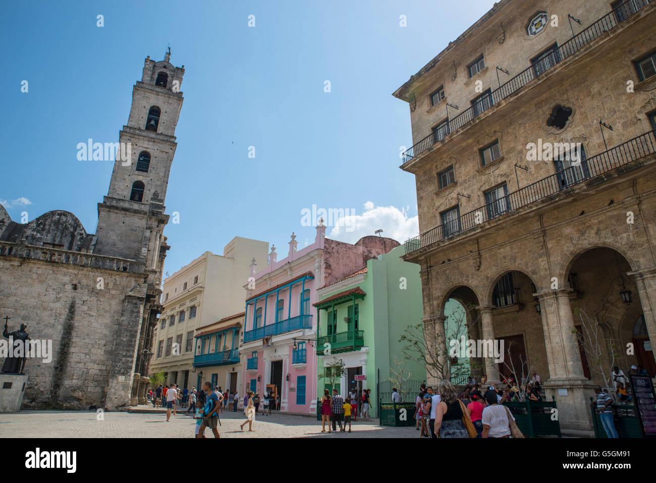 Convento de San Francisco de Asís, Havanna, Kuba Stockfoto