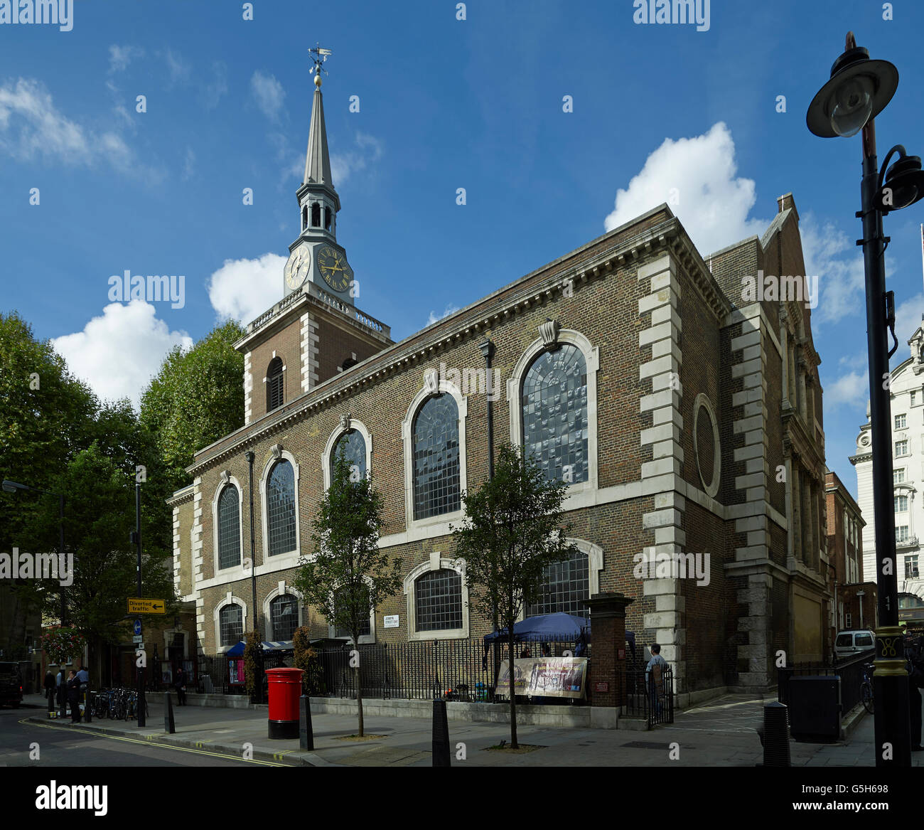 St James PIccadilly, Kirche in London von Christopher Wren. Stockfoto