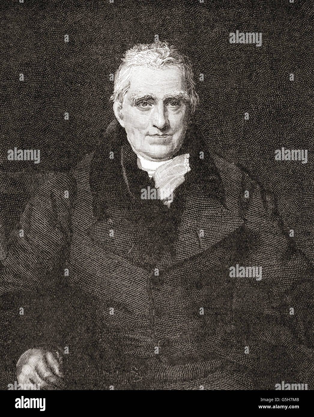 John Scott, 1. Earl of Eldon, 1751 – 1838.  Britischer Anwalt, Politiker und Lordkanzler von England. Stockfoto