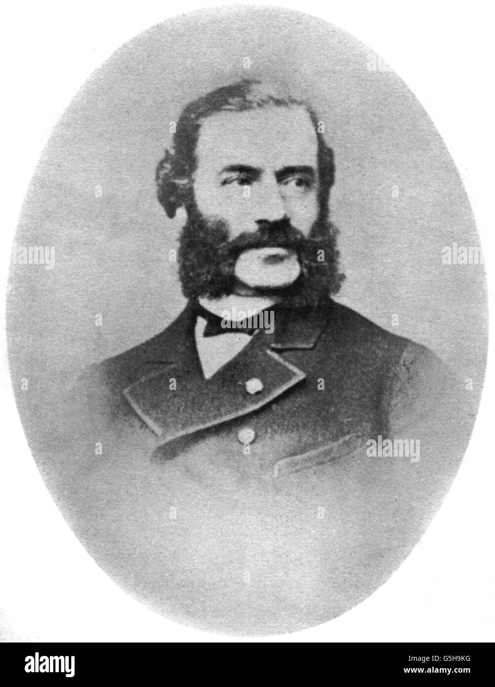 Bleichröder, Gerson von, 22.12.1822 - 19.2.1893, deutscher Bankier, Porträt, 2. Hälfte des 19. Jahrhunderts, Stockfoto