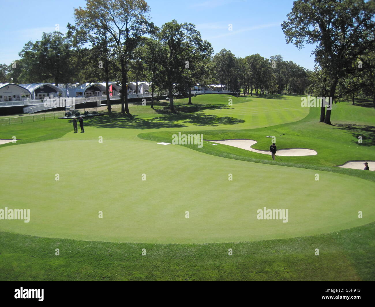 Medinah Country Club, Medinah, Illinois, Austragungsort des 39. Ryder Cup. Stockfoto