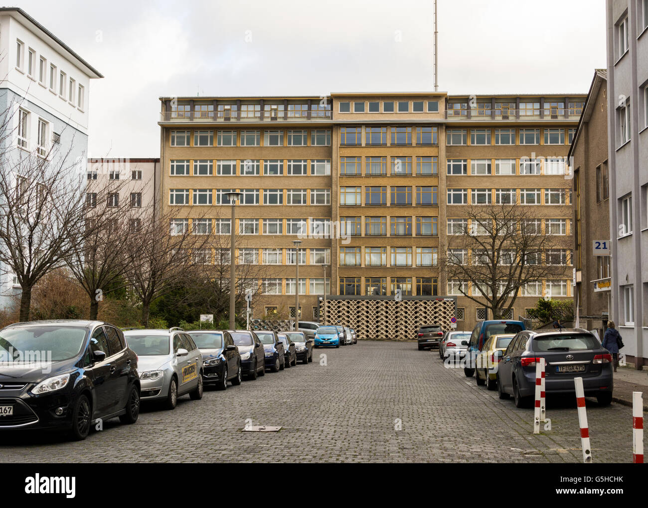 Stasi-Museum, ehemals Sitz des MfS in Ost-Berlin, Deutschland Stockfoto