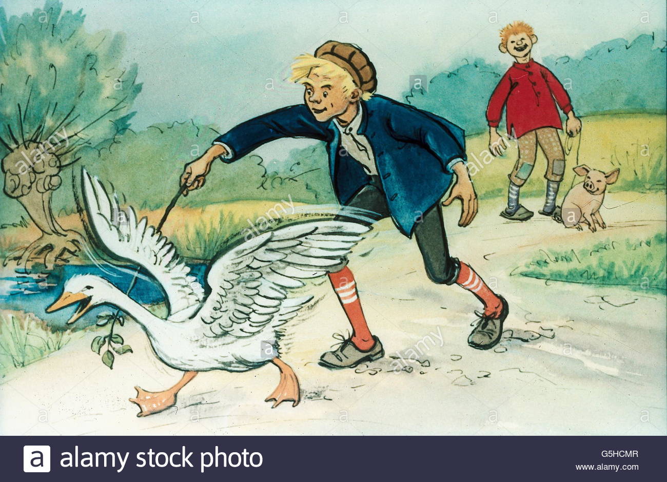 Hans Im Glück Die Geschichte Hans Glück Stockfotos & Hans Glück Bilder - Alamy