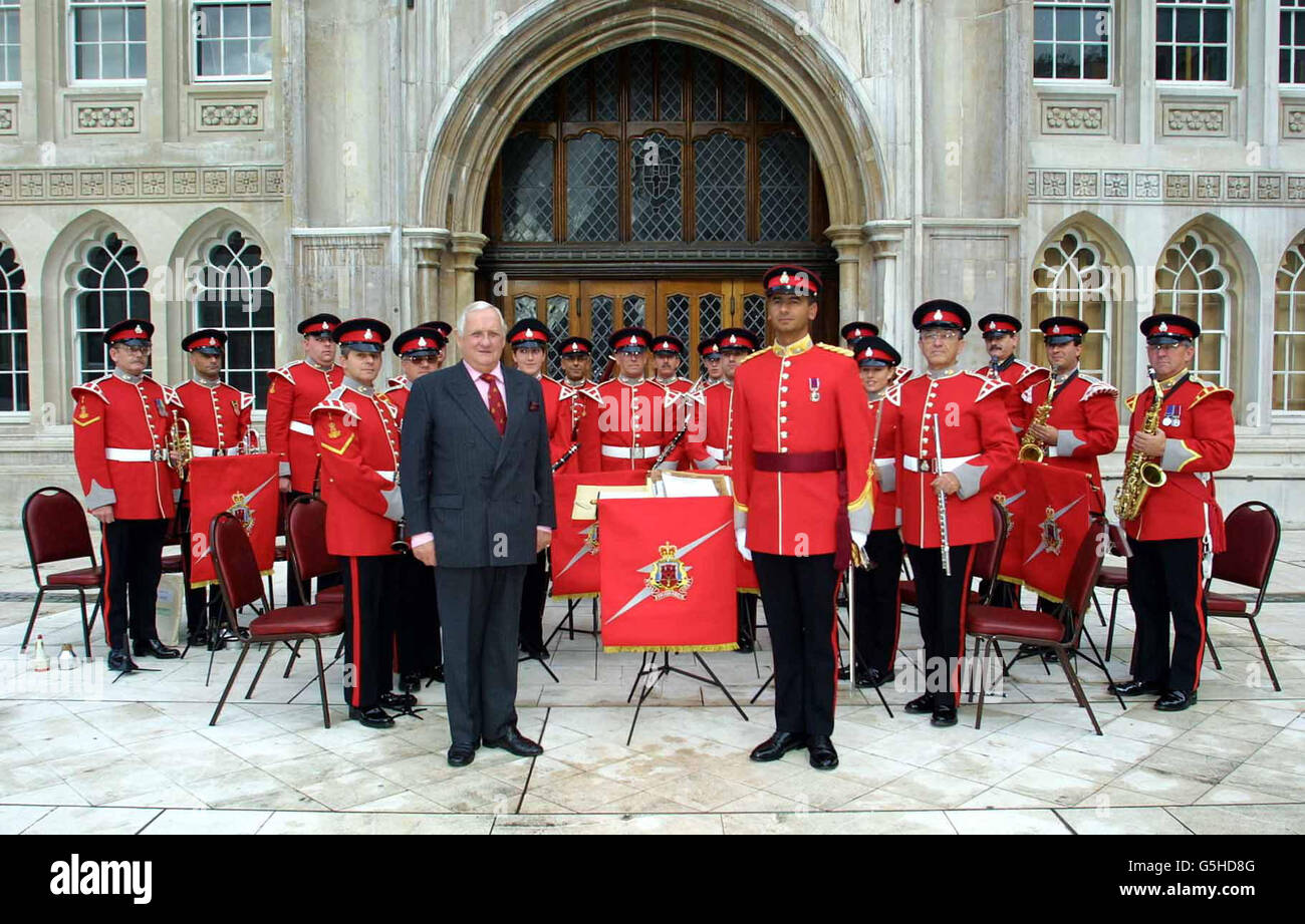 Gibraltar Regiment Band in London Stockfoto