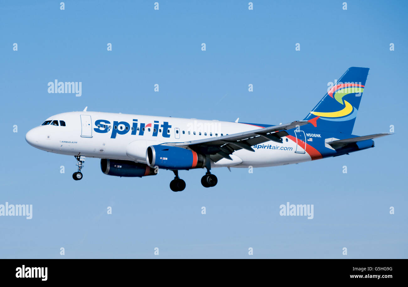 Spirit airlines flugzeug -Fotos und -Bildmaterial in hoher Auflösung – Alamy