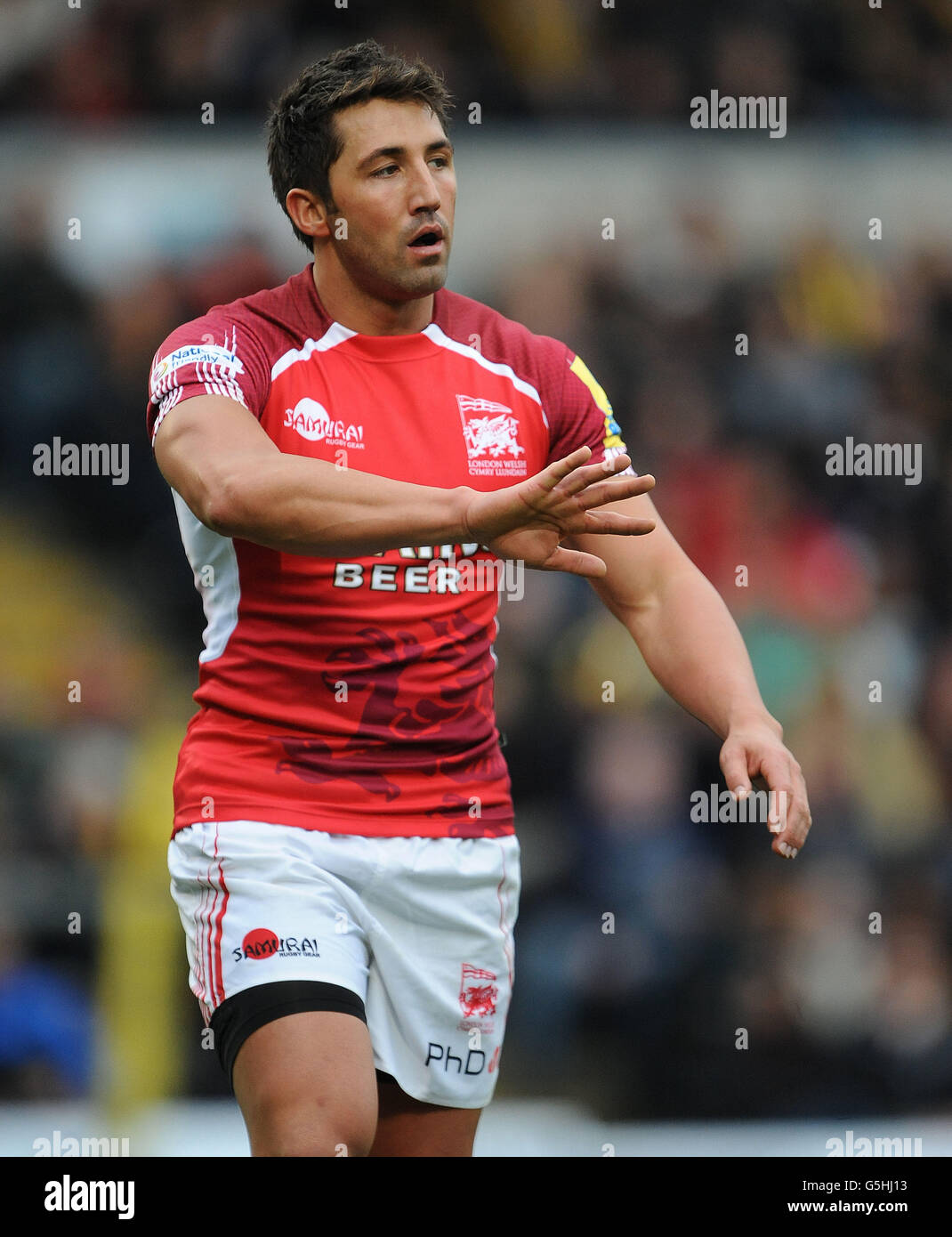 Rugby-Union - Aviva Premiership - London Wasps V London Welsh - Adams Park Stockfoto