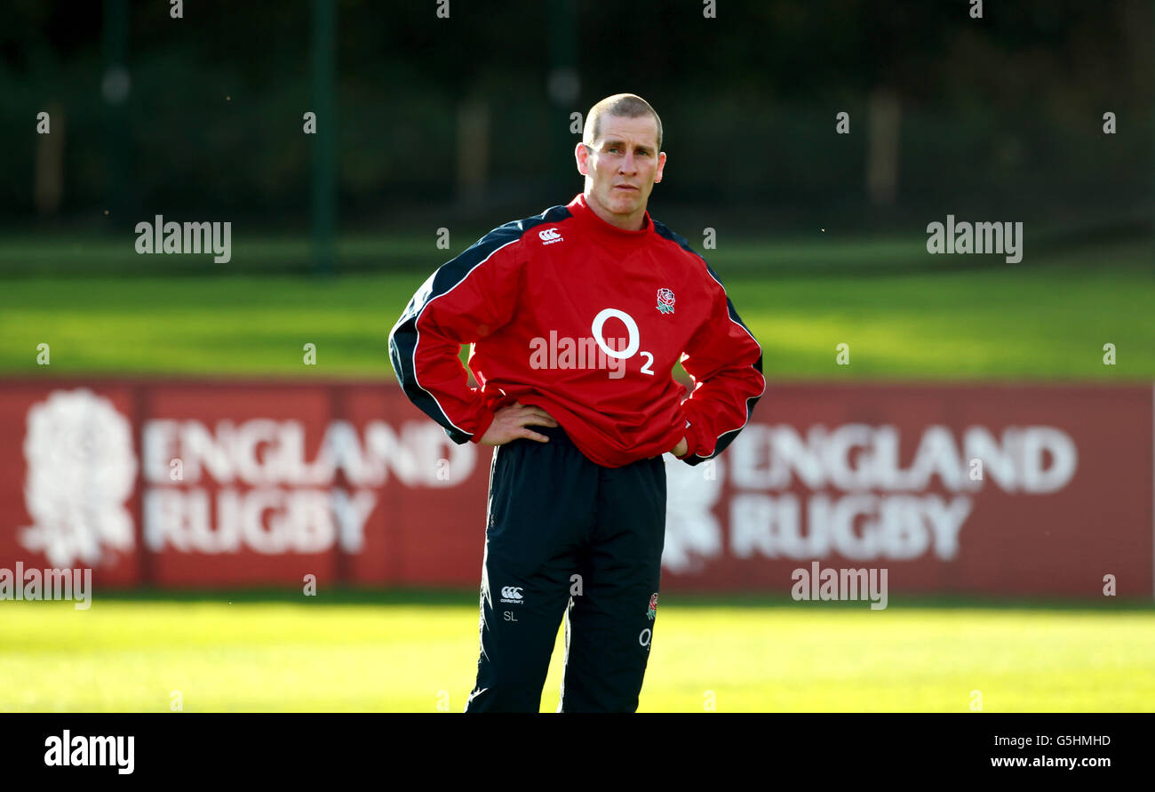 Rugby-Union - England Trainingseinheit - St.-Georgs Park Stockfoto