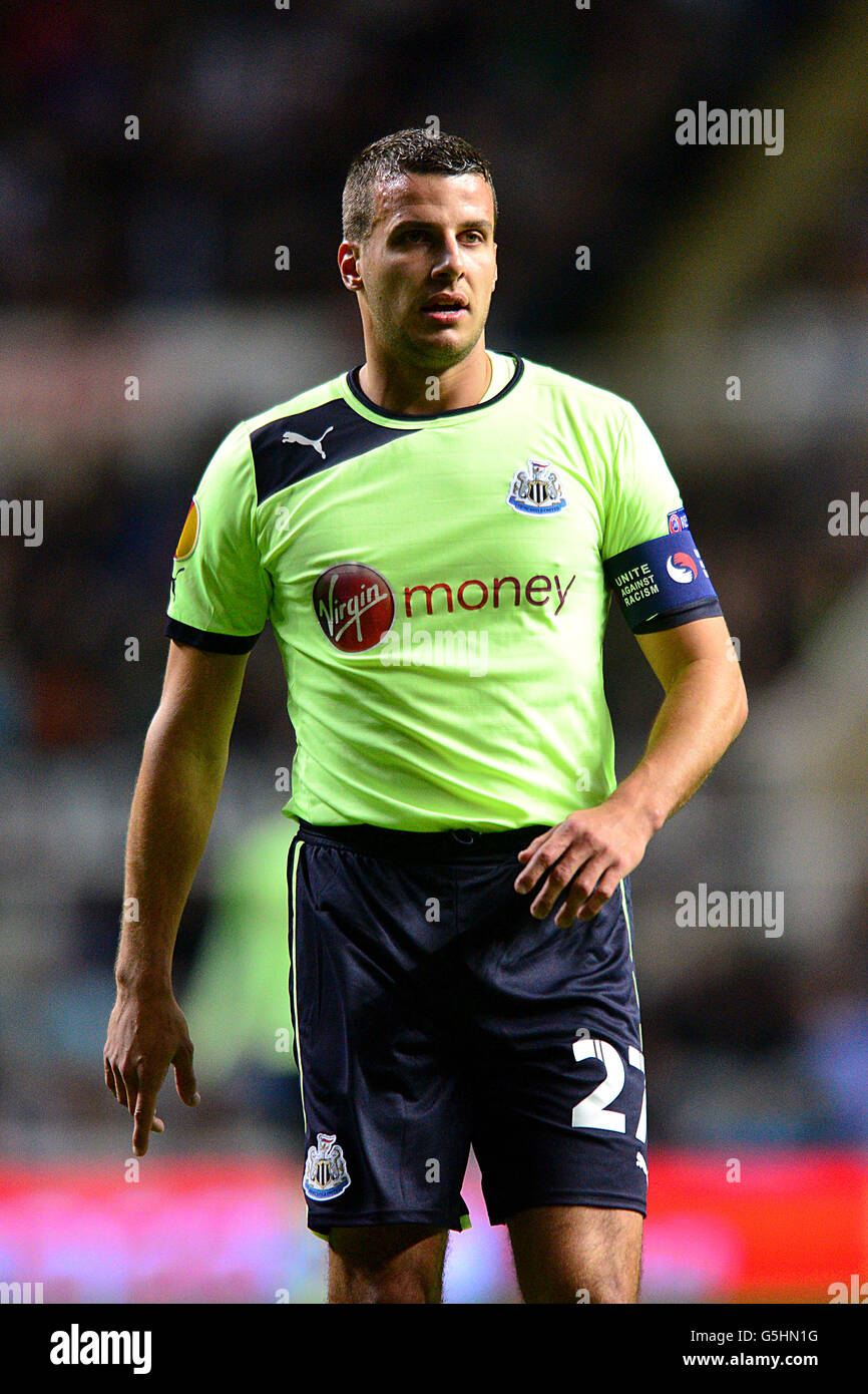 Fußball - UEFA Europa League - Gruppe D - Newcastle United / Club Brugge - St James' Park. Steven Taylor, Newcastle United Stockfoto