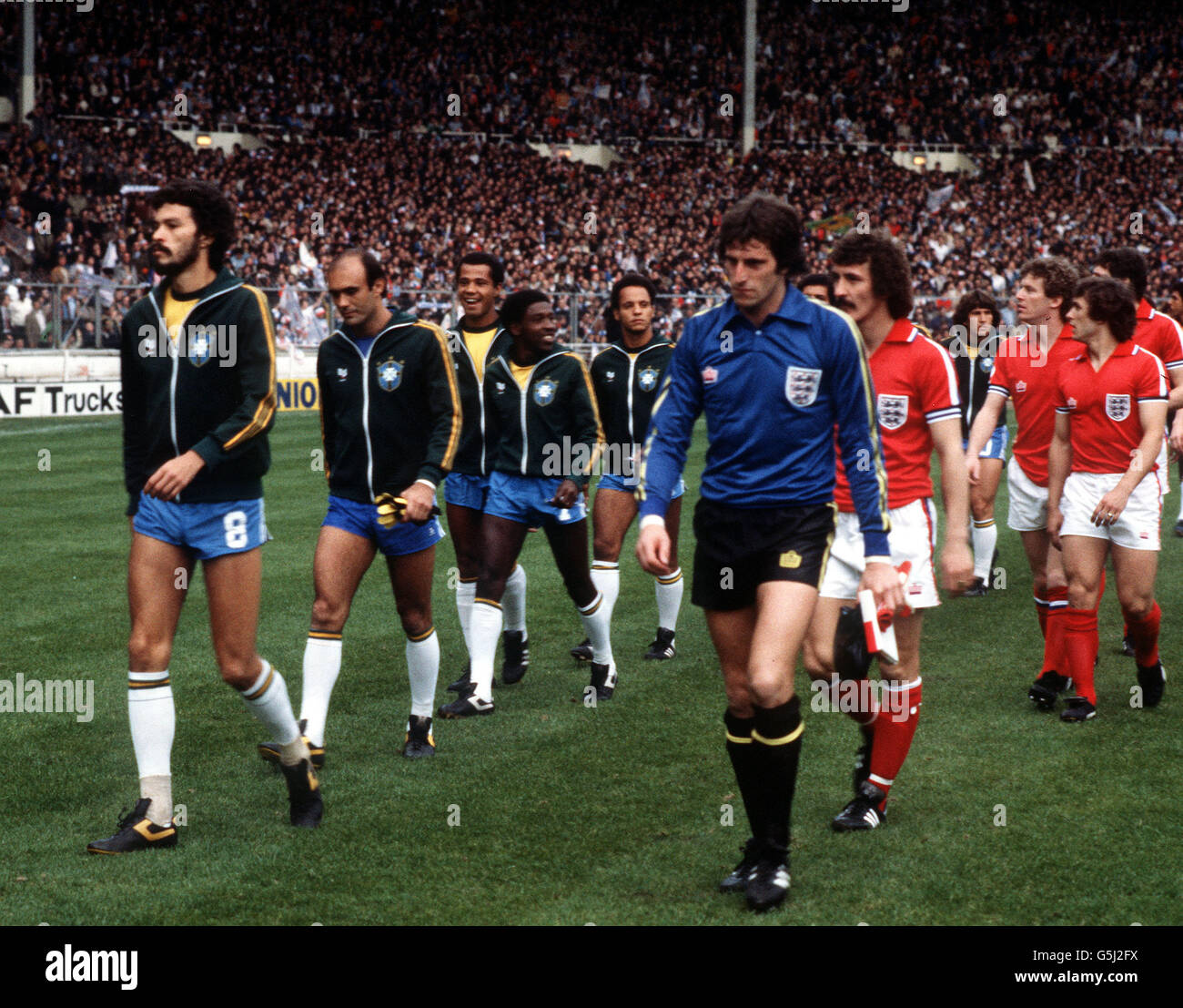 Fußball - internationale Freundschaftsspiele - England V Brasilien - Wembley-Stadion Stockfoto
