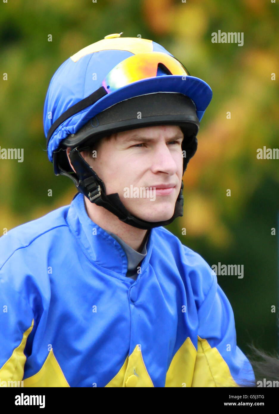 Pferderennen Sie-Nottingham Racecourse Stockfoto