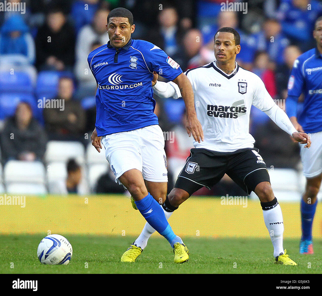 Fußball - Npower Football League Championship - Birmingham City V Ipswich Town V St Andrews Stockfoto