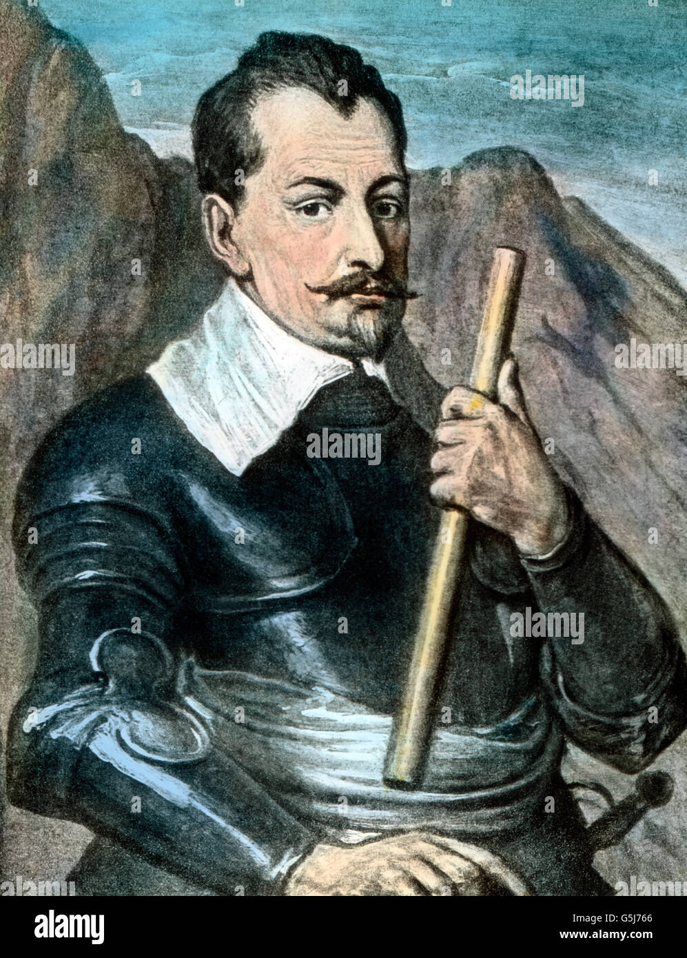 Albrecht Wenzel Eusebius von Wallenstein. Stockfoto