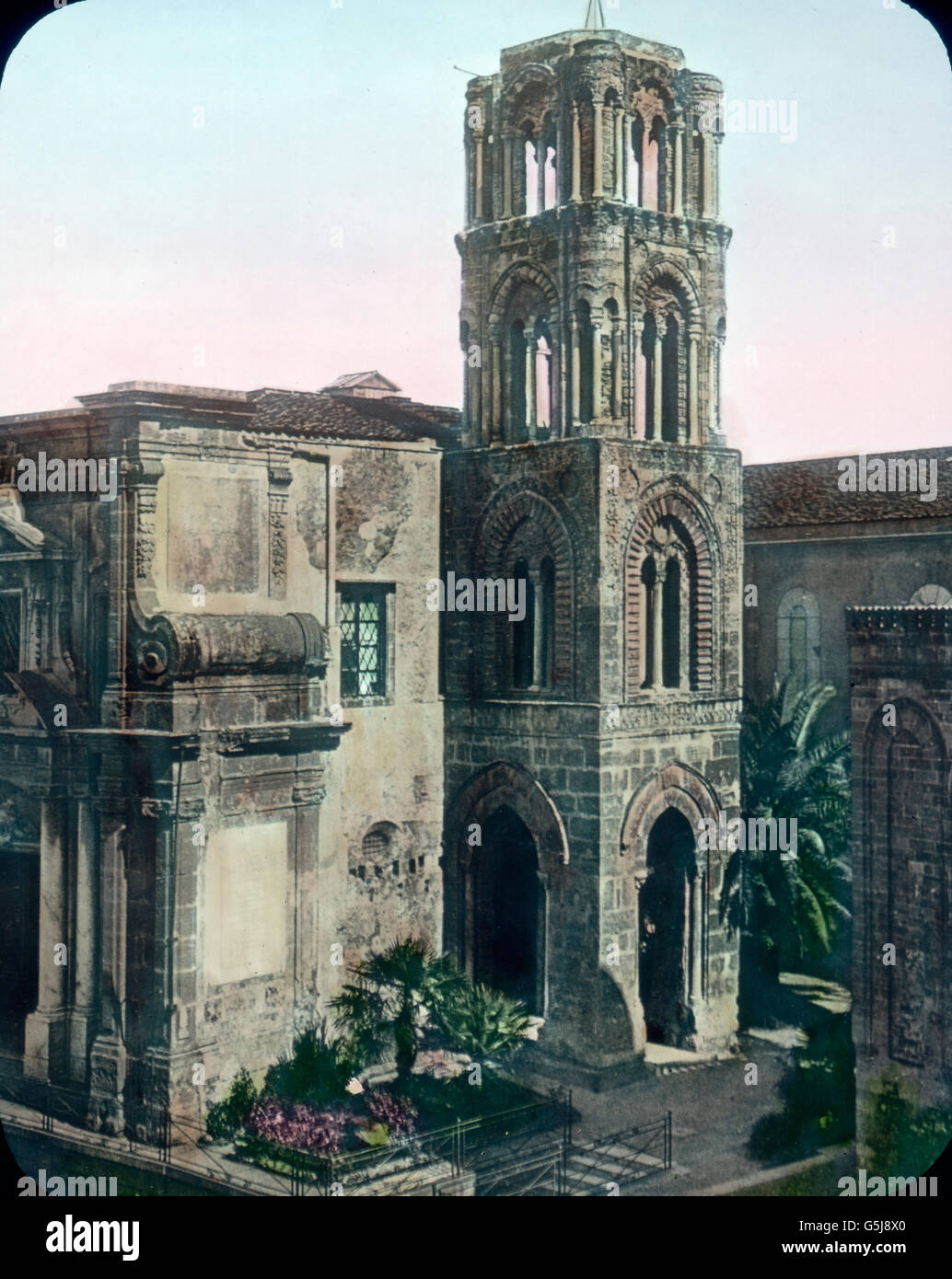 Palermo. Kirche La Martorana. Die Kirche Santa Maria Dell' Ammiraglio. auch bekannt als La Martorana Stockfoto