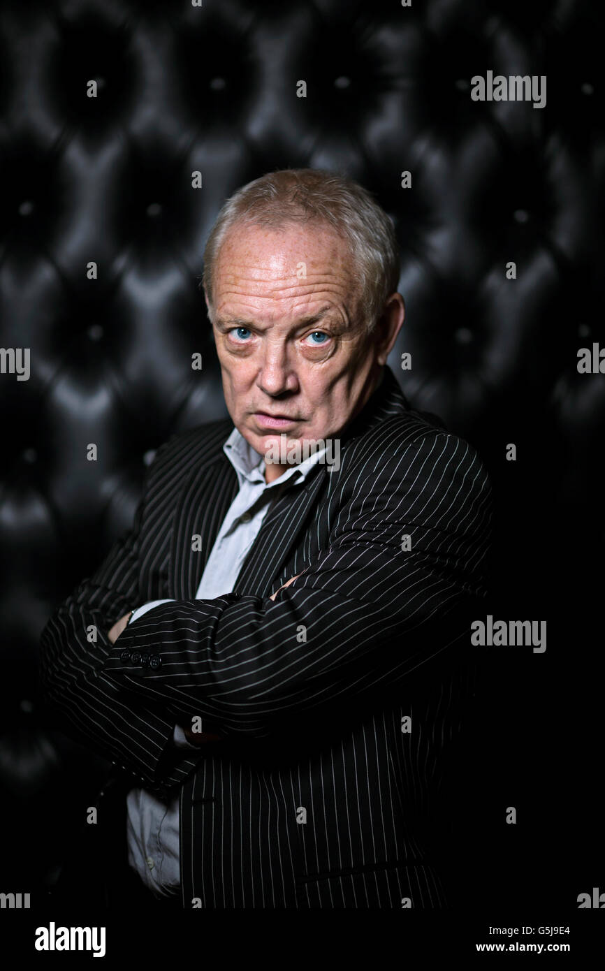 Promoter Frank Maloney nach einer Kopf-an-Kopf-Pressekonferenz im Cafe Sport England, Liverpool. Stockfoto