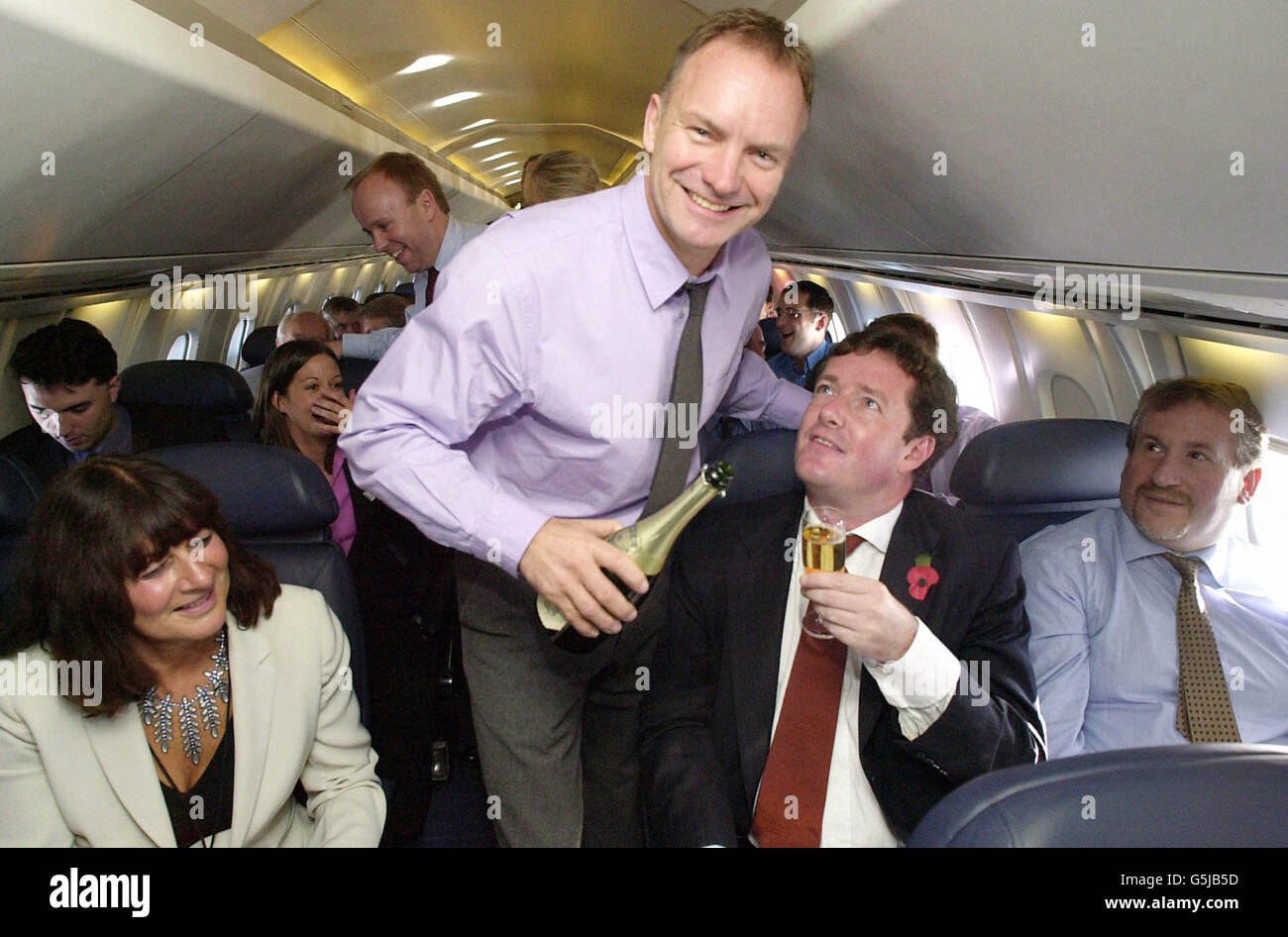 Concorde Flug Sting Stockfoto