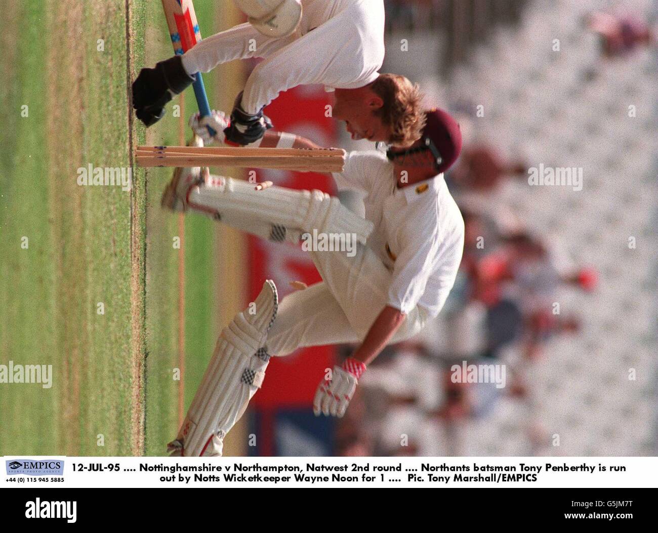 EMPICS5 Notts V Northants Cricket Stockfoto