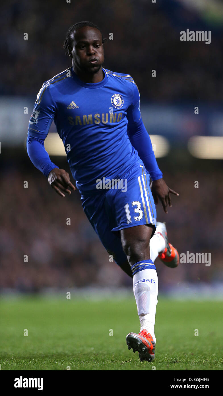 Fußball - Capital One Cup - vierte Runde - Chelsea gegen Manchester United - Stamford Bridge. Victor Moses, Chelsea Stockfoto