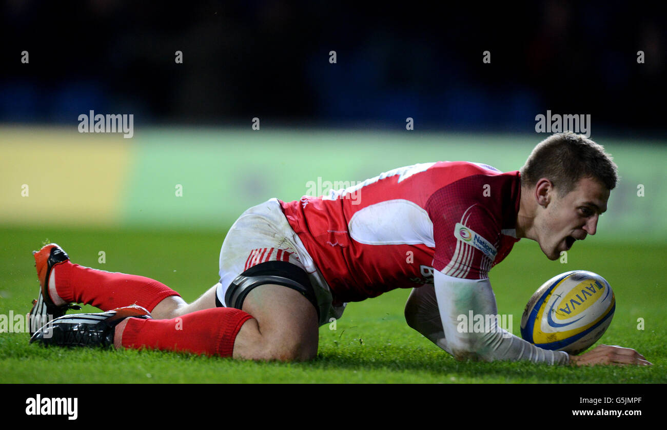 Rugby-Union - Aviva Premiership - London Welsh V Bath Rugby - Kassam Stadion Stockfoto