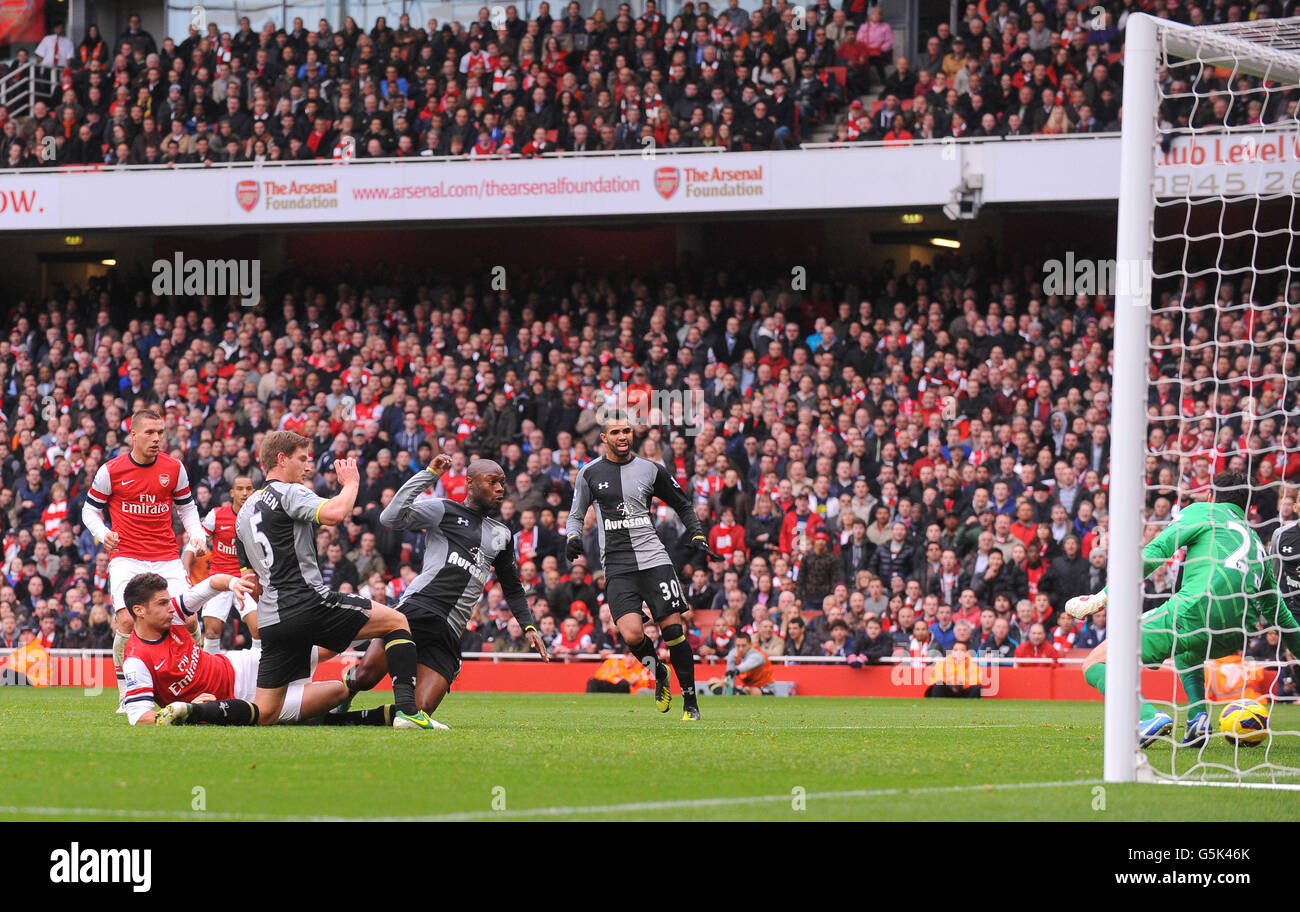 Fussball Barclays Premier League Arsenal V Tottenham Hotspur Emirates Stadium Stockfotografie Alamy