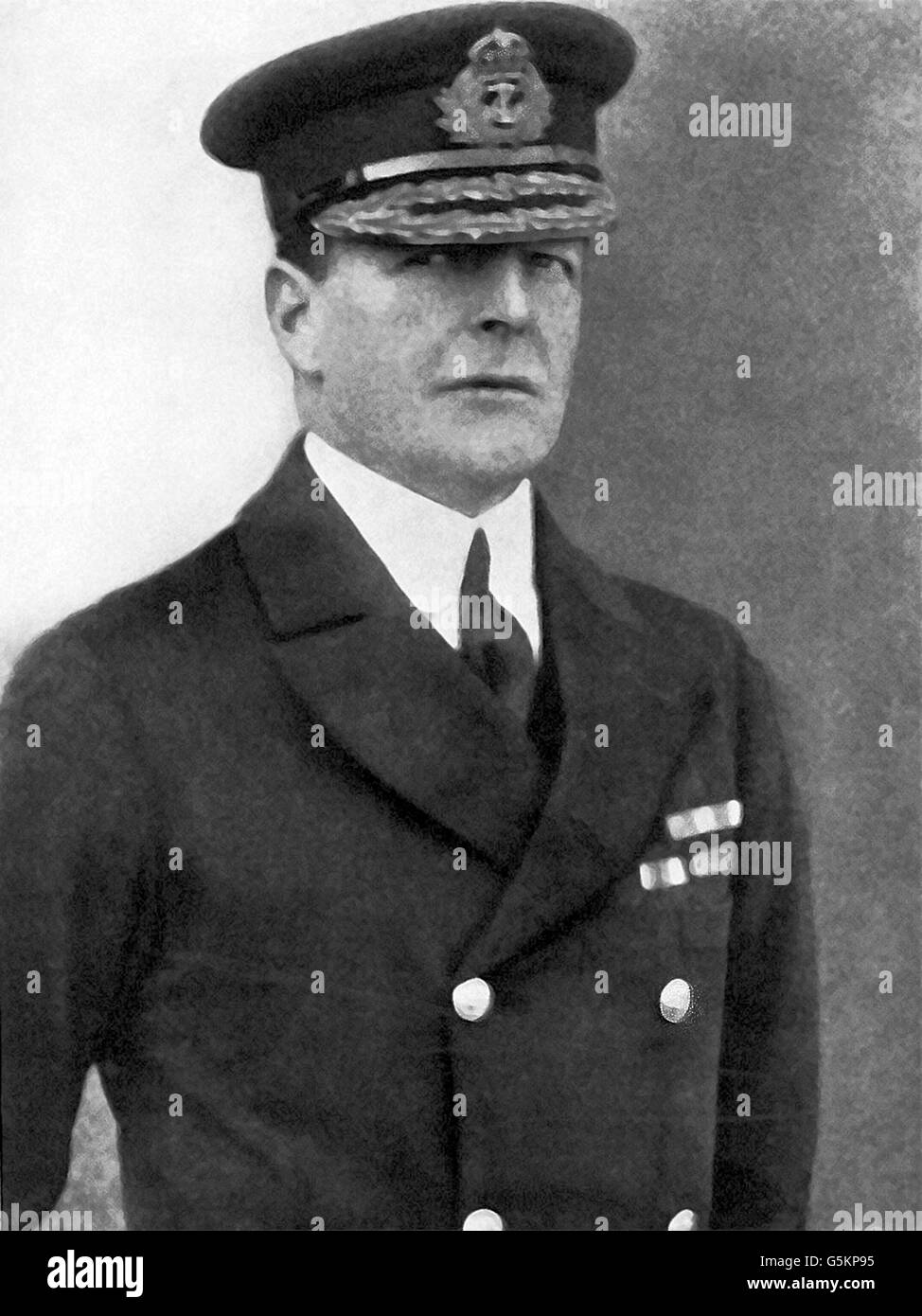 David Beatty, Kommandant der britischen Schlachtkreuzer Flotte Schlacht Jütland Stockfoto