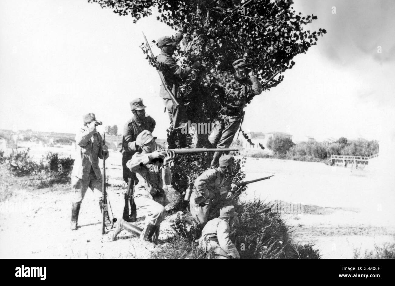 Erster Weltkrieg Truppen Armee Stockfotografie Alamy