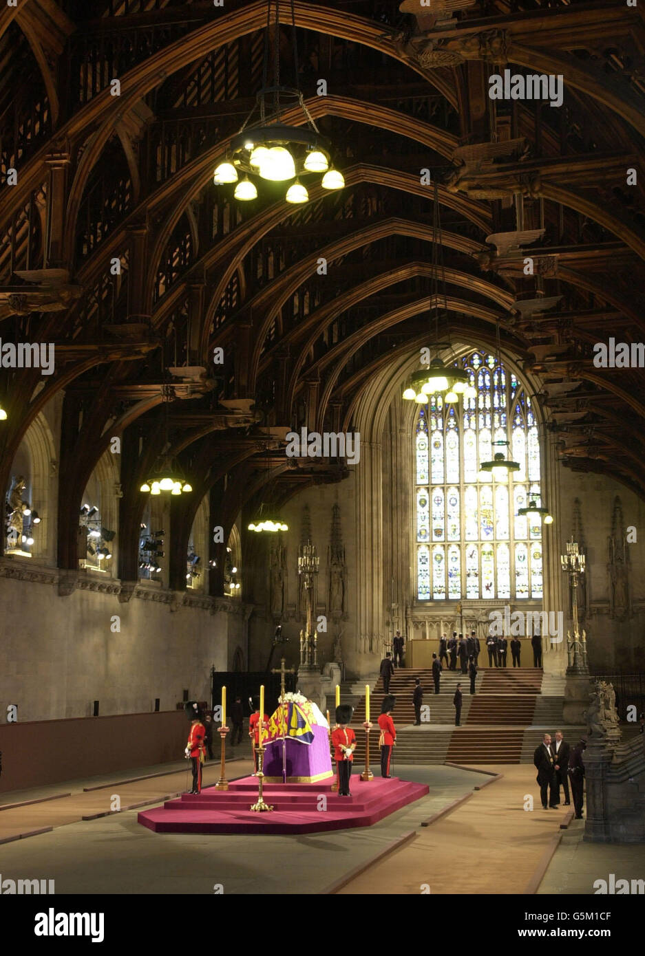 Königin-Mutter liegt im Bundesland Stockfoto