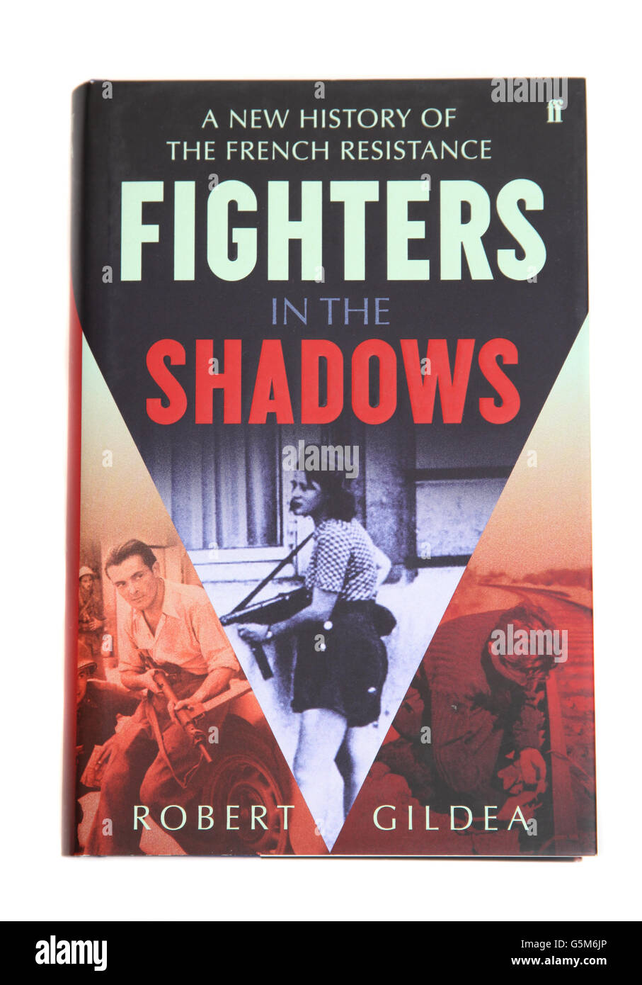 Das Buch - eine neue Geschichte der französischen Widerstandskämpfer in den Schatten von Robert Gildea. Stockfoto