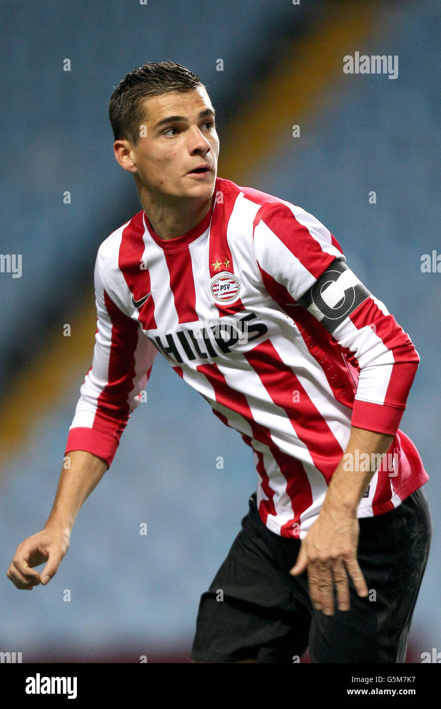 Fußball - NextGen Series - Gruppe 4 - Aston Villa / PSV Eindhoven - Villa Park. Menno Koch, PSV Eindhoven. Stockfoto