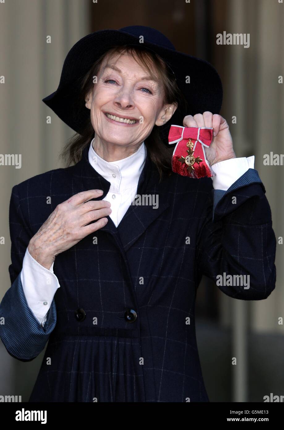 Investitur am Buckingham Palace Stockfoto