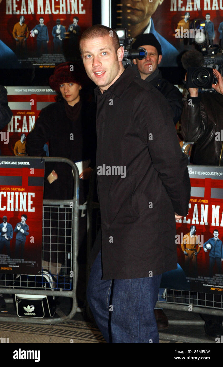 TVModerator Dermot O'Leary kommt zur Premiere von Mean Machine im