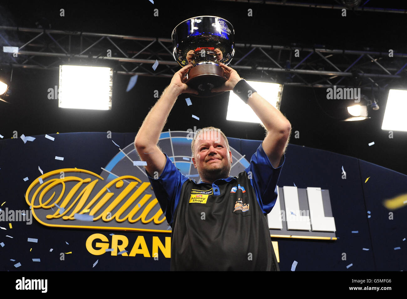 Dart Grand Slam of Darts Wolverhampton Civic Hall Stockfotografie