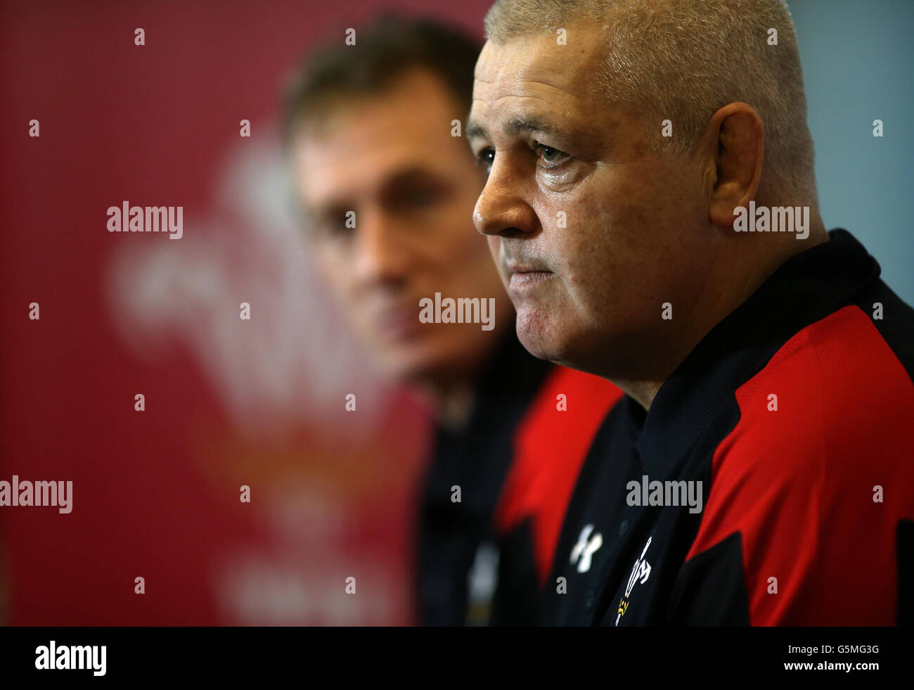 Rugby-Union - Wales-Media-Aktivitäten - Vale Resort Stockfoto