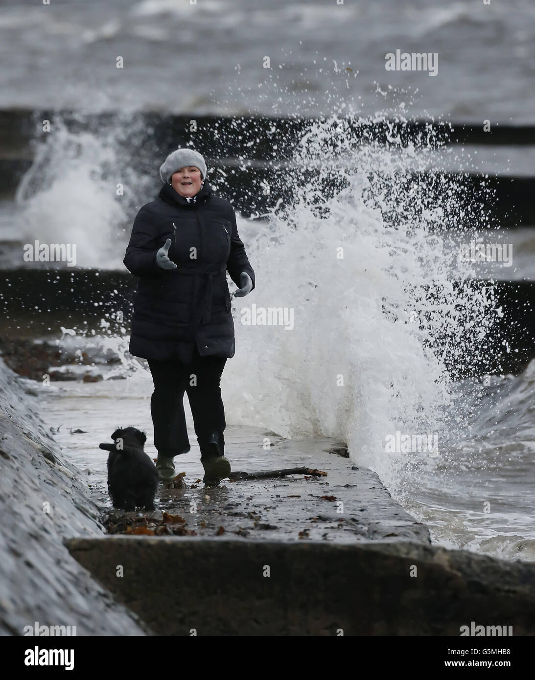 Herbstwetter am 22. November Stockfoto