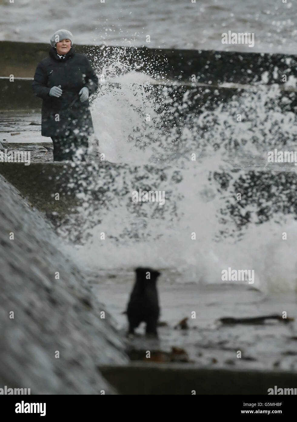 Herbstwetter am 22. November Stockfoto