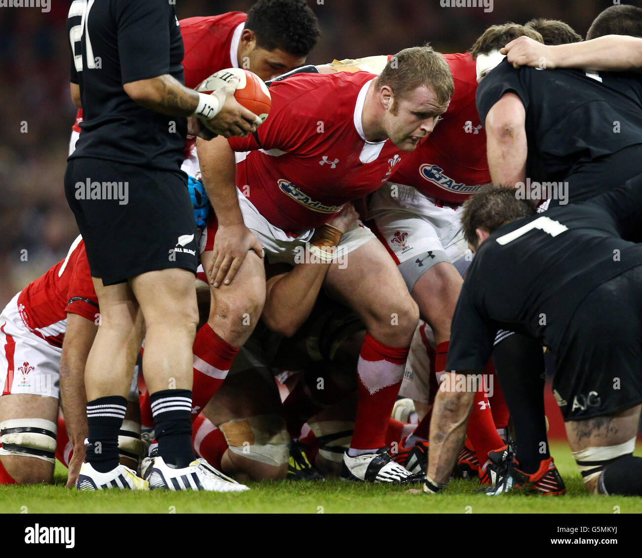 Rugby-Union - Dove Men Serie - Wales V Neuseeland - Millennium Stadium Stockfoto