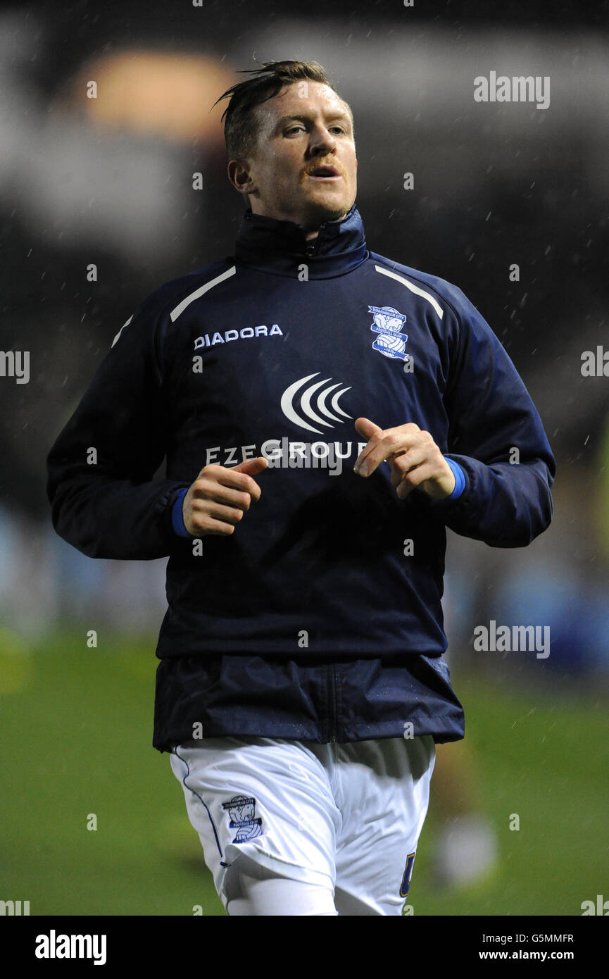 Fußball - Npower Football League Championship - Derby County gegen Birmingham City - Pride Park Stockfoto