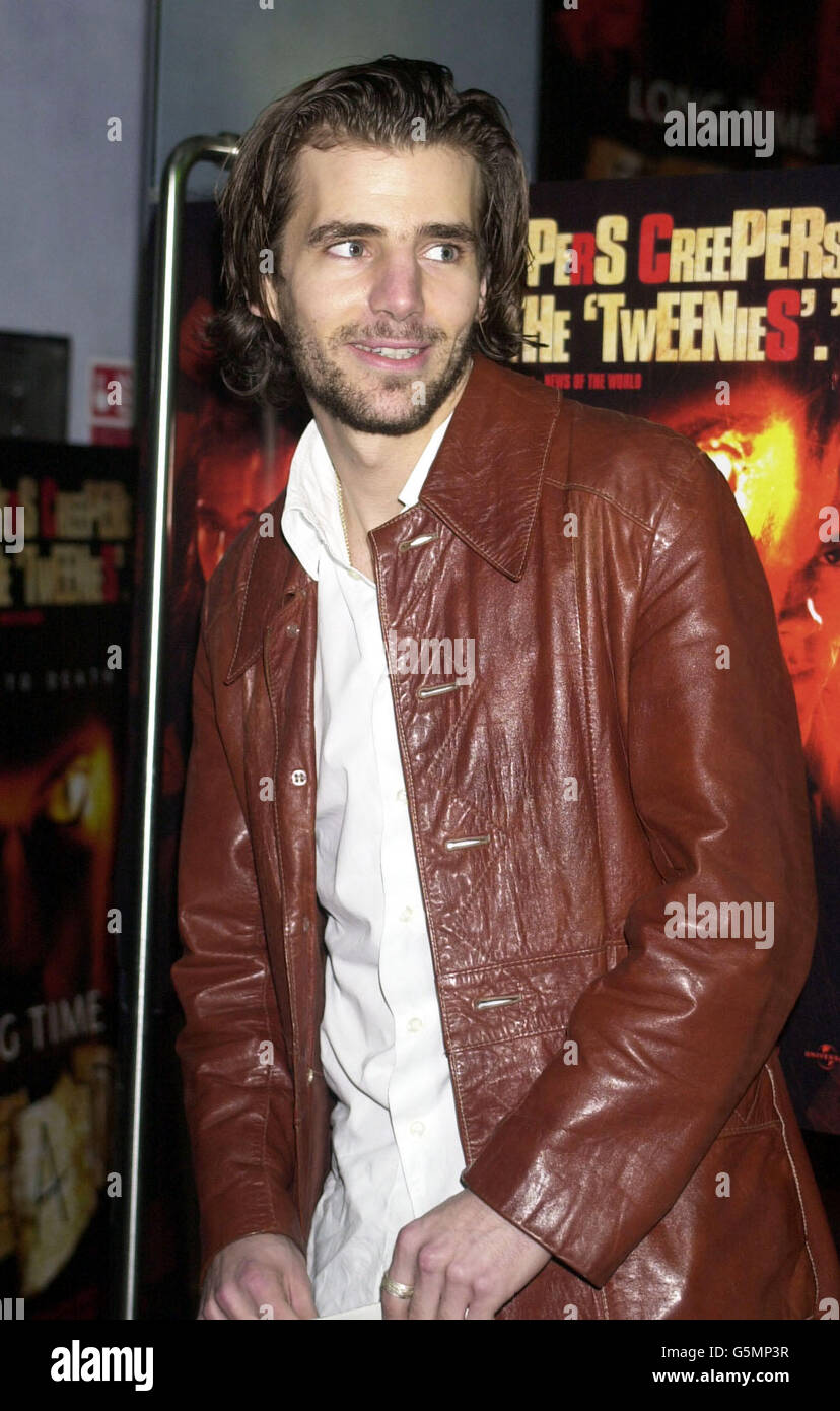 Schauspieler Mel Raido, der im Film die Hauptrolle spielt, kommt zur Premiere von "Long Time Dead" im Everyman Cinema in Hampstead, London. Stockfoto