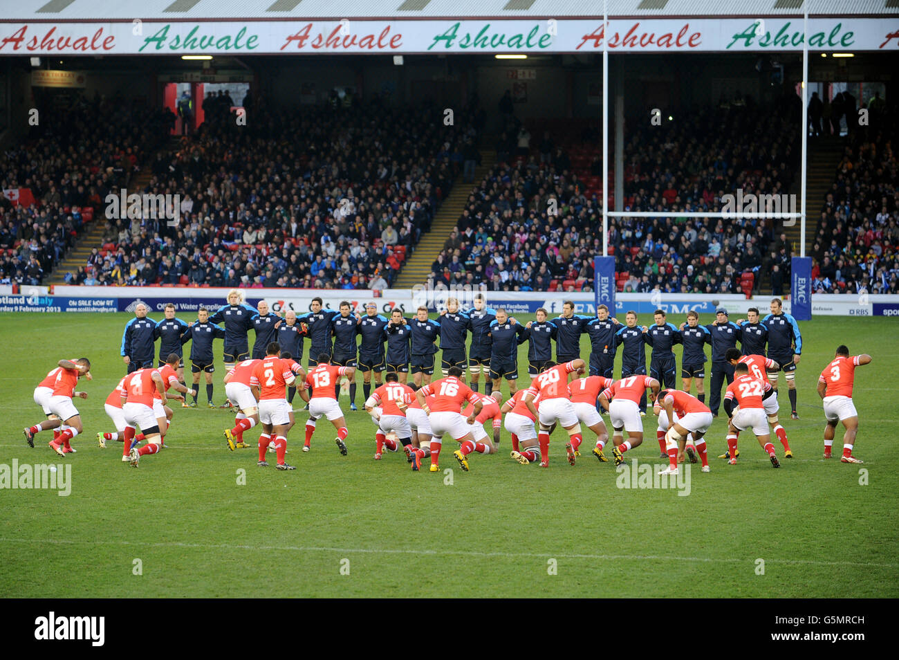 Rugby-Union - EMV-Prüfung - Schottland V Tonga - Pittodrie Stadium Stockfoto