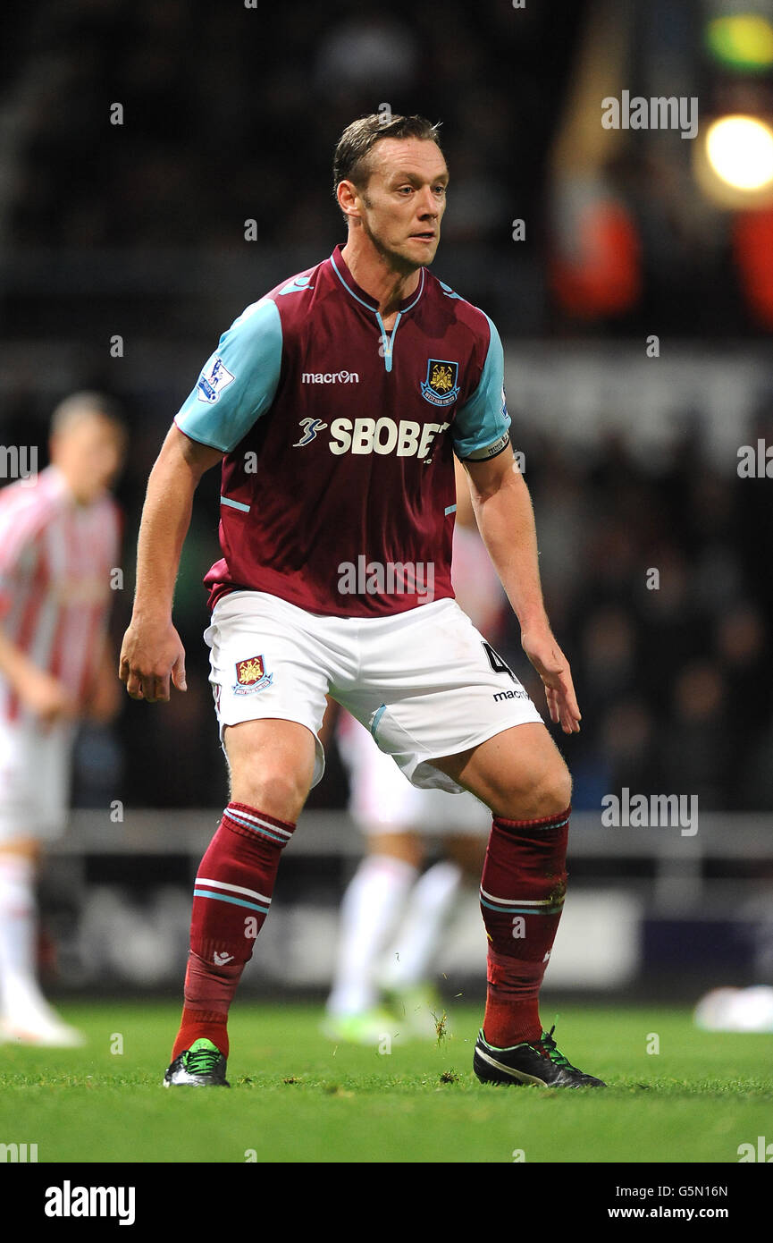 Fußball - Barclays Premier League - West Ham United / Stoke City - Upton Park. Kevin Nolan, West Ham United Stockfoto