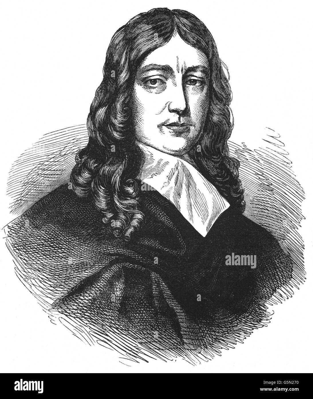 John Milton (1608 – 1674) war ein englischer Dichter, Polemiker und Mann der Buchstaben, und ein Beamter des Commonwealth of England unter Oliver Cromwell. Er schrieb in einer Zeit der religiösen Wandel und politischer Umbruch und ist bekannt für seine epische Gedicht "Paradise Lost", geschrieben im Jahre 1667. Stockfoto