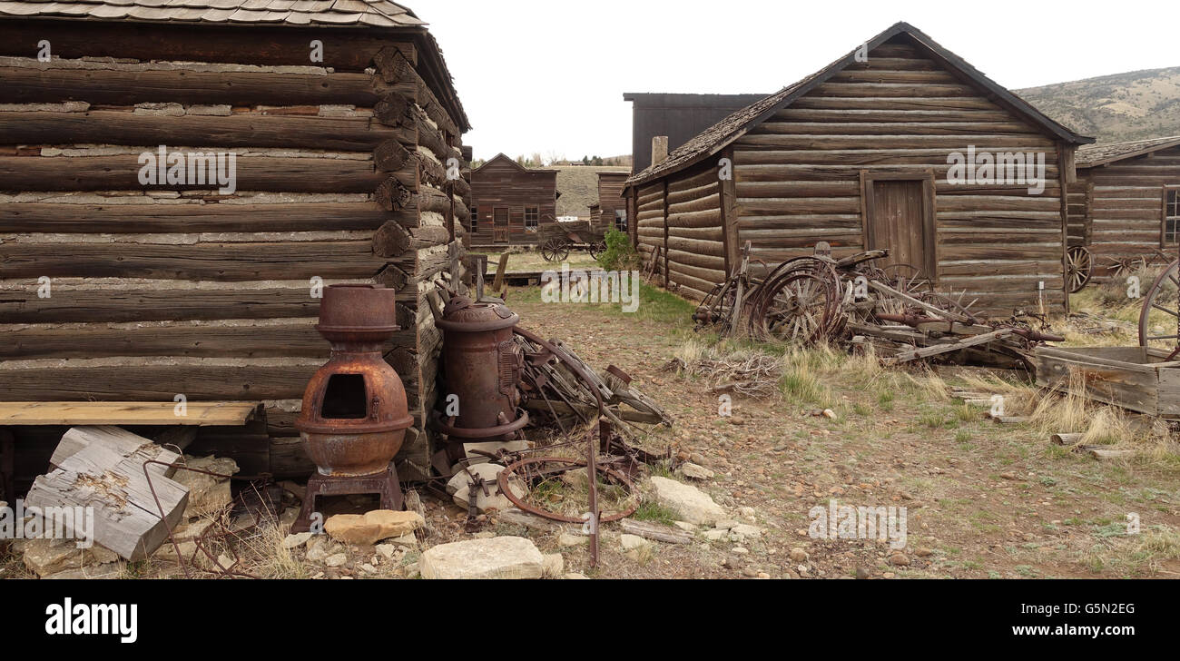 Old Trail Town, Cody, Wyoming, USA Stockfoto
