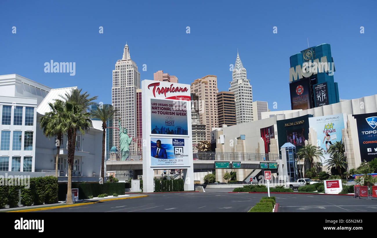 Las Vegas Nevada Vereinigten Staaten von Amerika Stockfoto