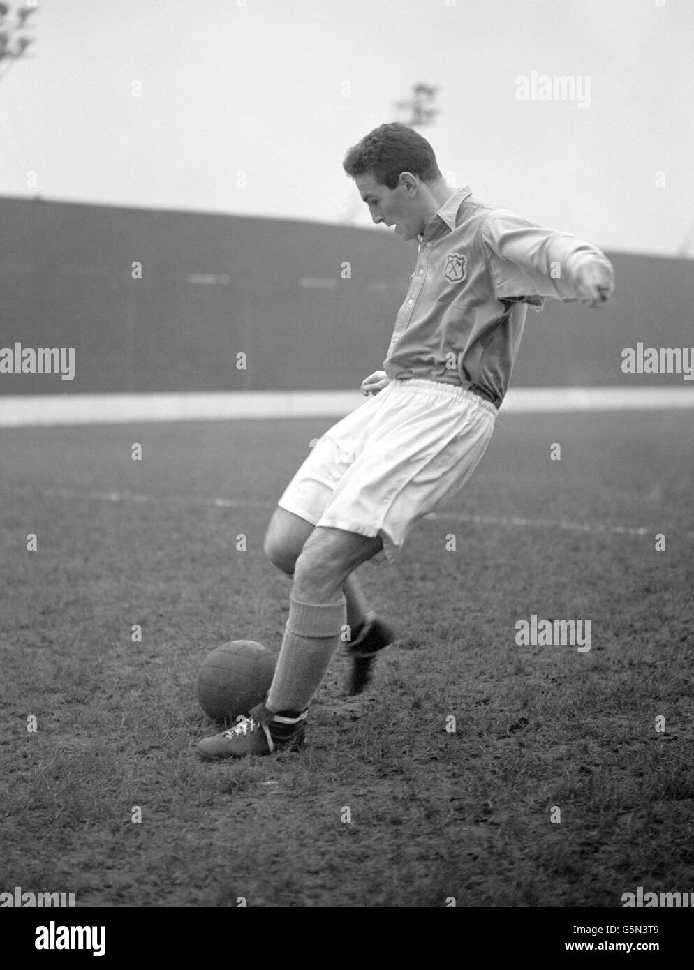 Fußball - West Ham United - Upton Park Stockfoto