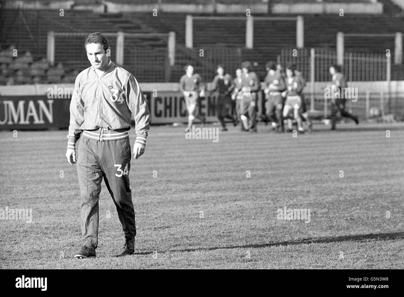 Fußball - Chelsea Training - Stamford Bridge Stockfoto