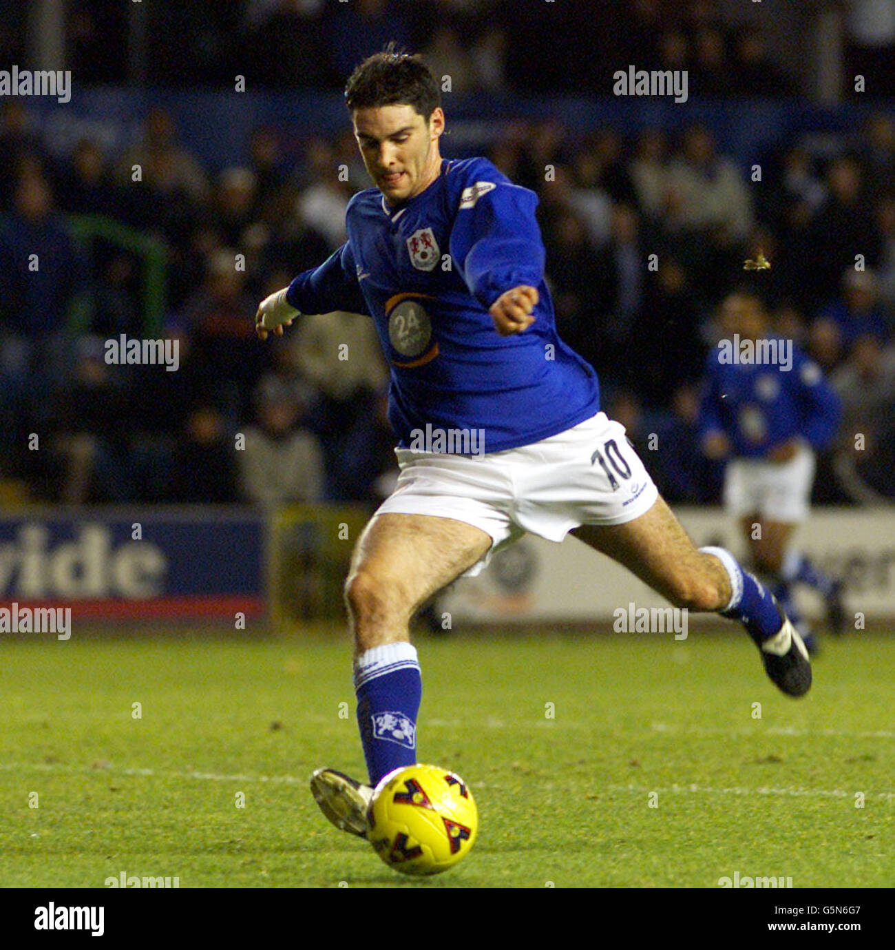 Richard Sadlier von Millwall während des Spiels der Nationwide League Division One gegen Portsmouth in New Den. KEINE INOFFIZIELLE NUTZUNG DER CLUB-WEBSITE. Stockfoto