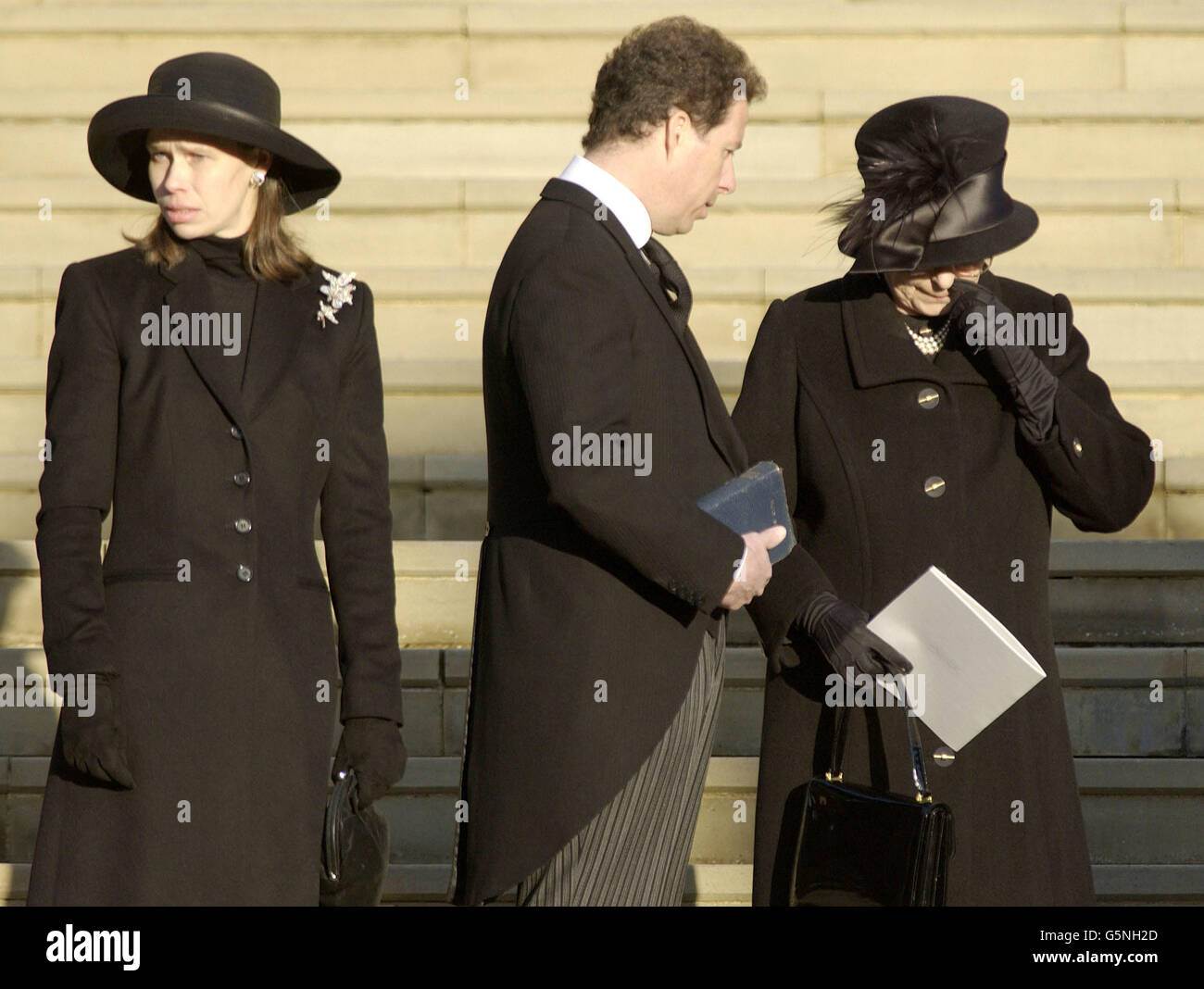Prinzessin Margaret Beerdigung Stockfotografie Alamy