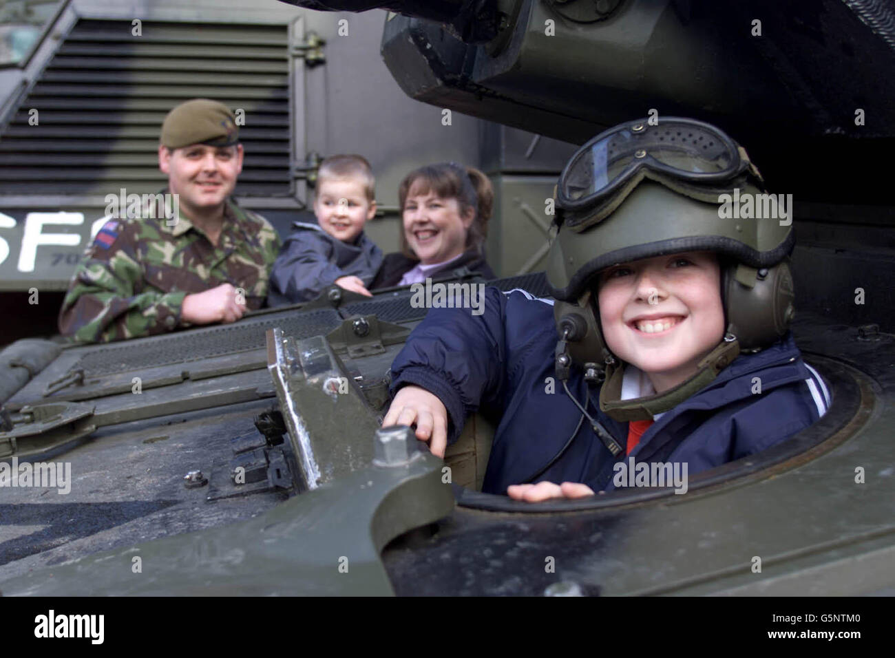 1. Bataillon Welsh Guards bewegen Basis Stockfoto