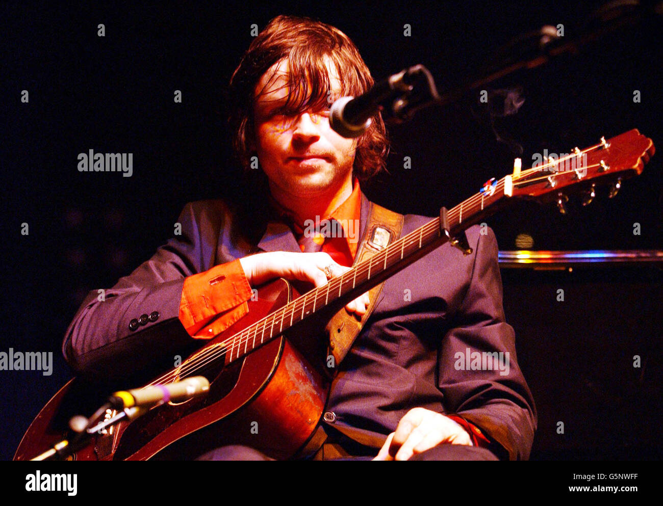 NME Carling Awards zeigt Ryan Adams Stockfoto