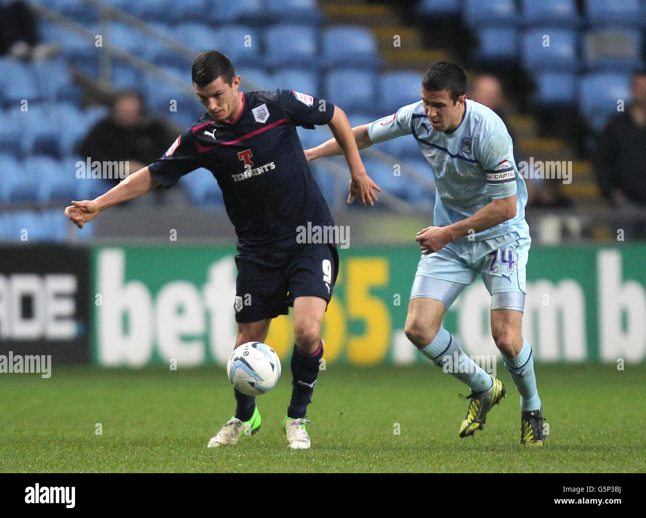 Fußball - Npower Football League One - Coventry City gegen Preston North End - Ricoh Arena Stockfoto